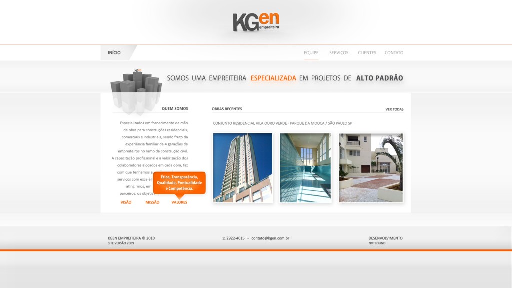 KGen Construções 2010